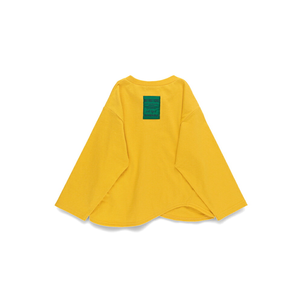 🆕【⭐訂購⭐】 🇯🇵日本直送🌀簡約波浪下擺 薄身長袖標語T恤［3款選］🌀[ELCA-0002][260310]