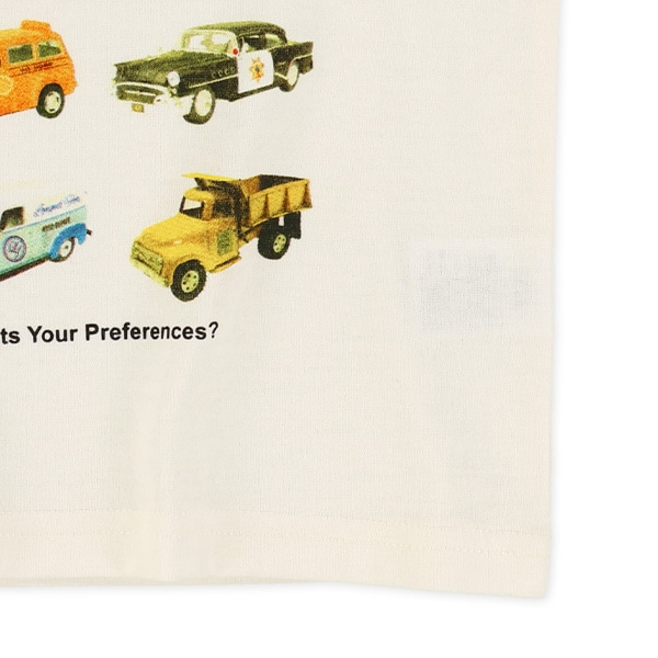 🇯🇵預訂 日本直送🇯🇵兩色車車印花插肩短袖T恤