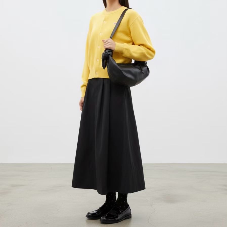 【新品牌Lampas】預訂_Soft Lambskin Knot-Detail Bag By Lampas