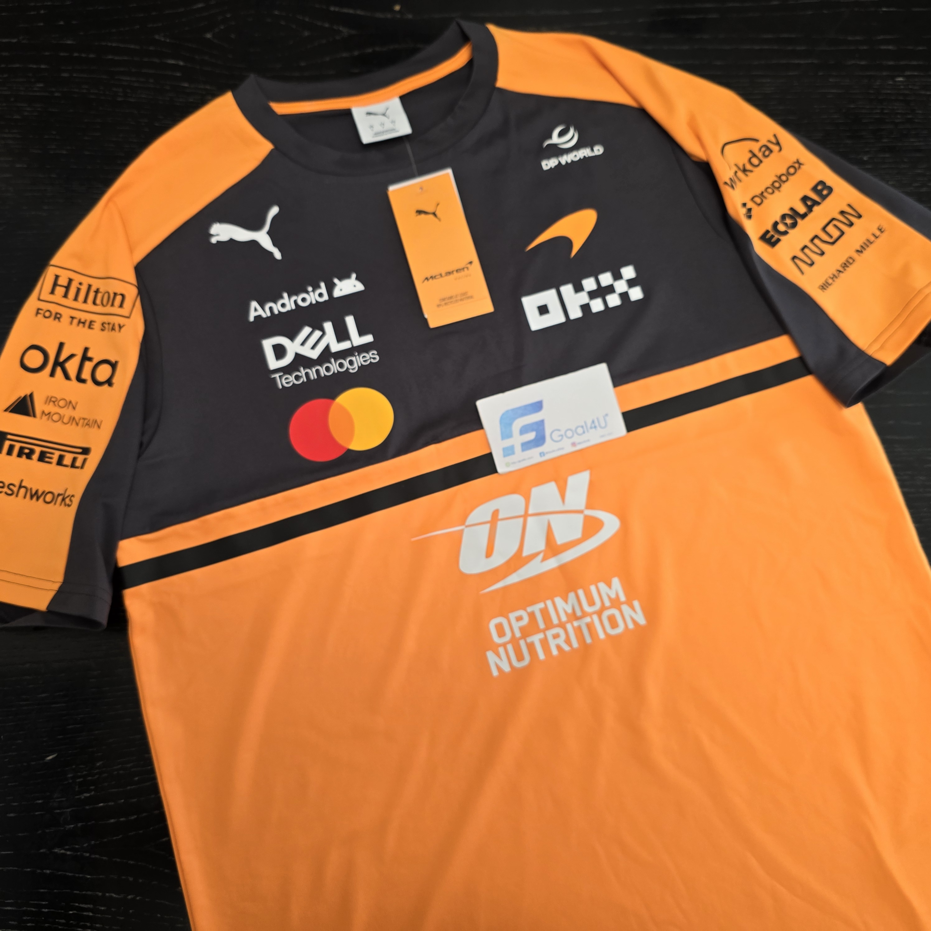 #部分碼現貨 Puma F1 McLaren 麥拿倫車隊 2026 官方車手 T-Shirt 701241089