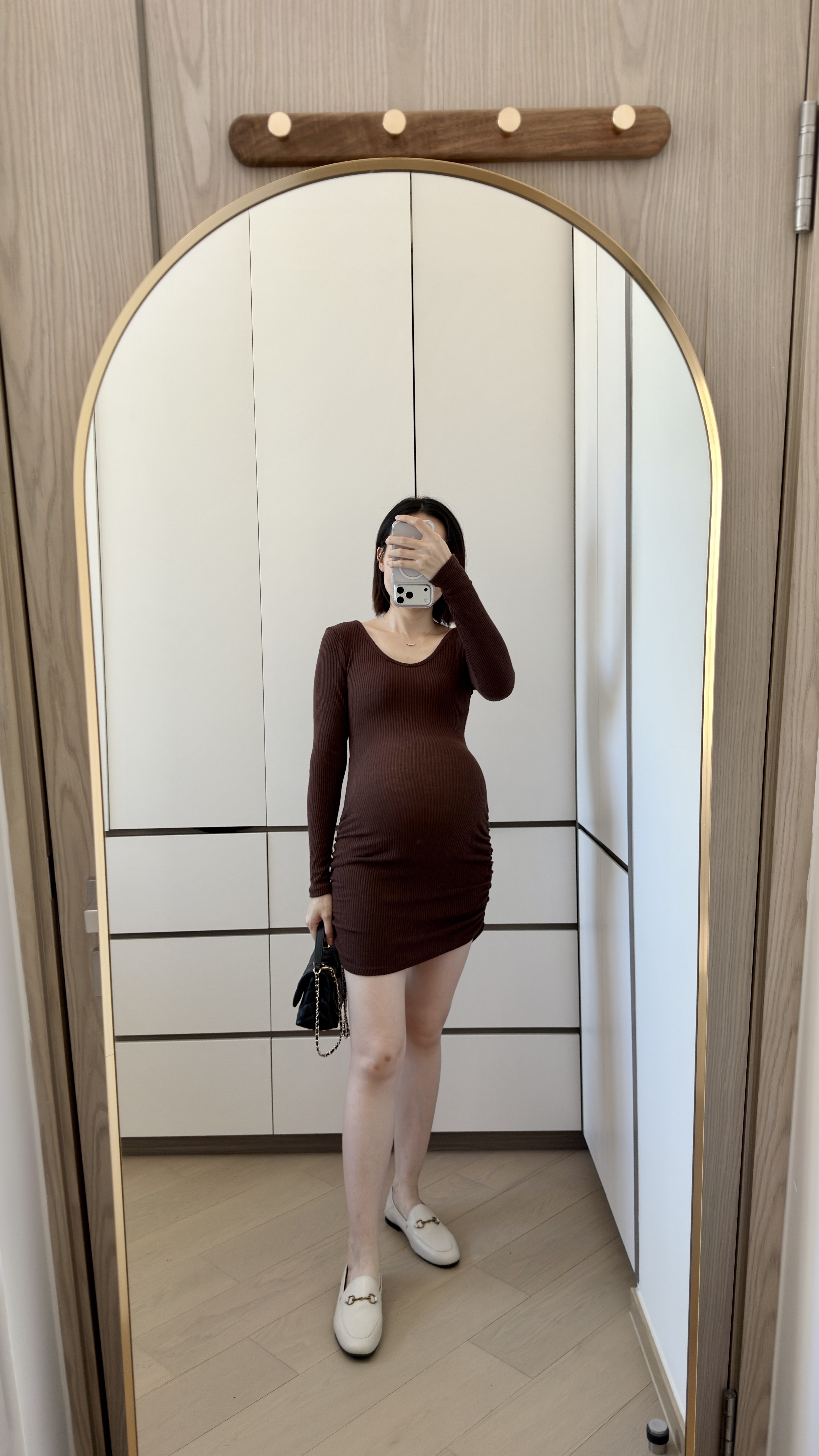 The Sculpted Ribbed Mini Dress