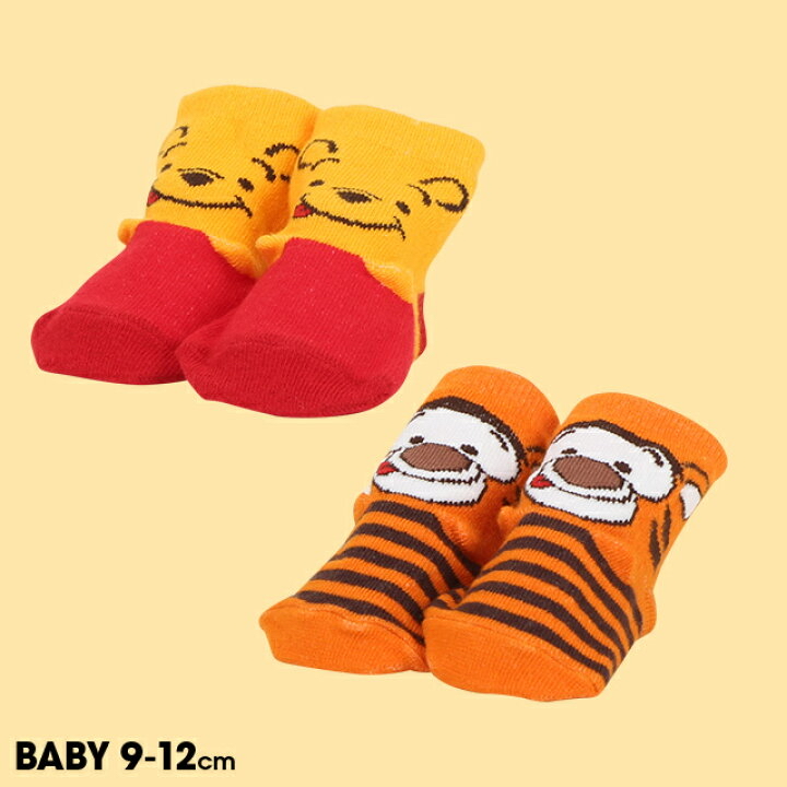 🇯🇵預訂 日本直送🇯🇵Babydoll x Disney兩色人物防滑嬰兒襪