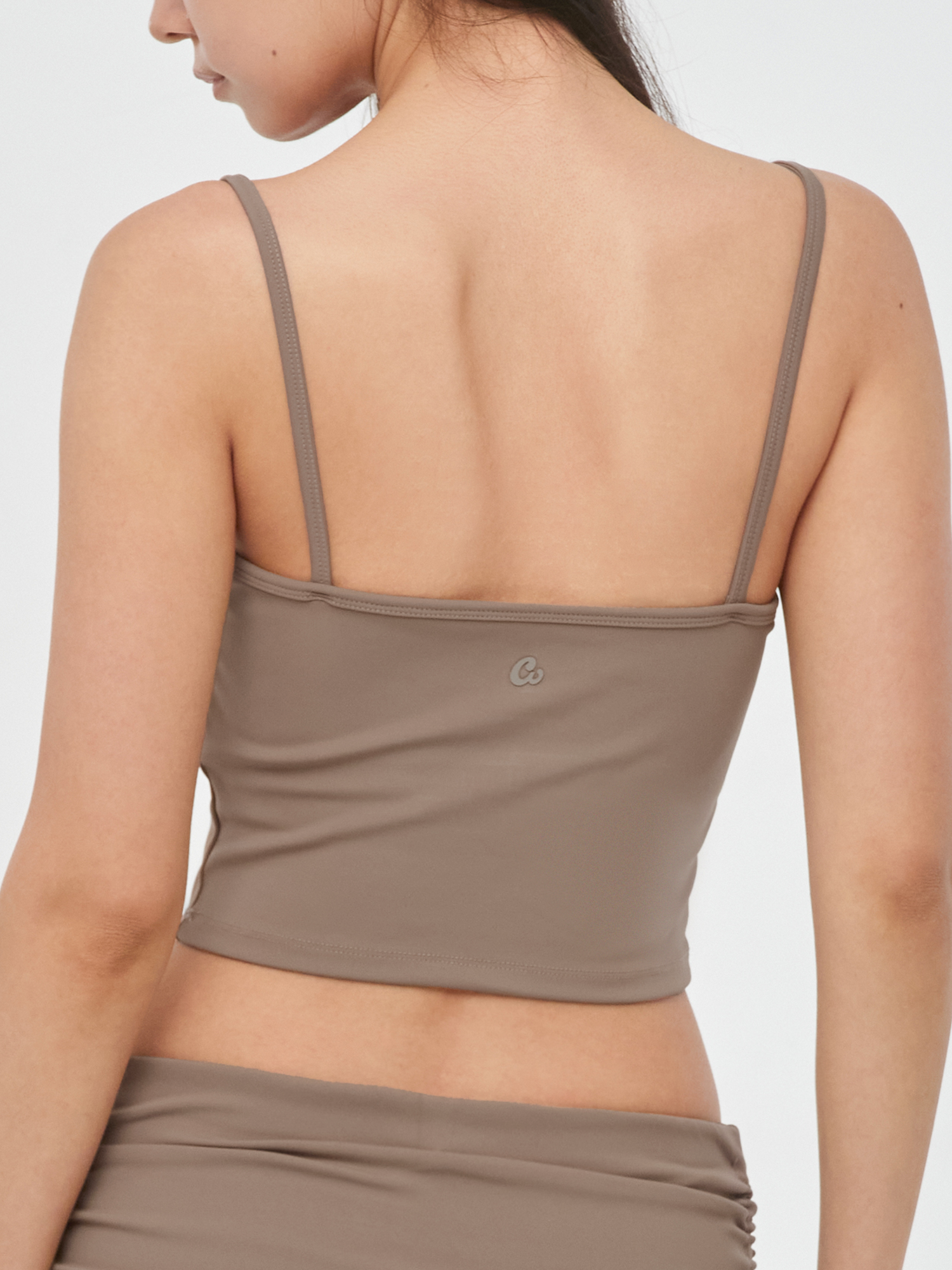 預購_Square Neck Crop Sleeveless by Conch