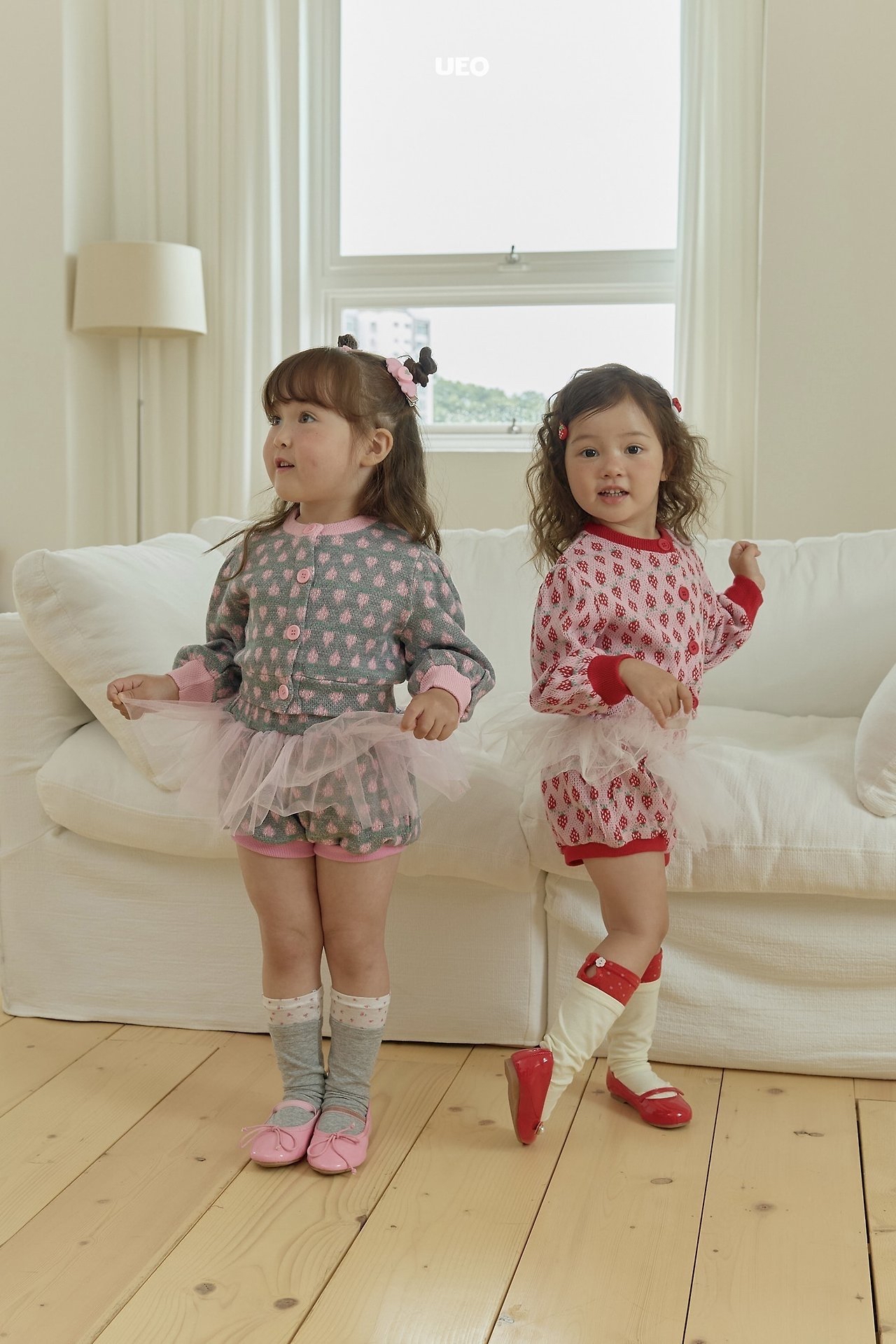 Girls | Mini Berry Cardigan