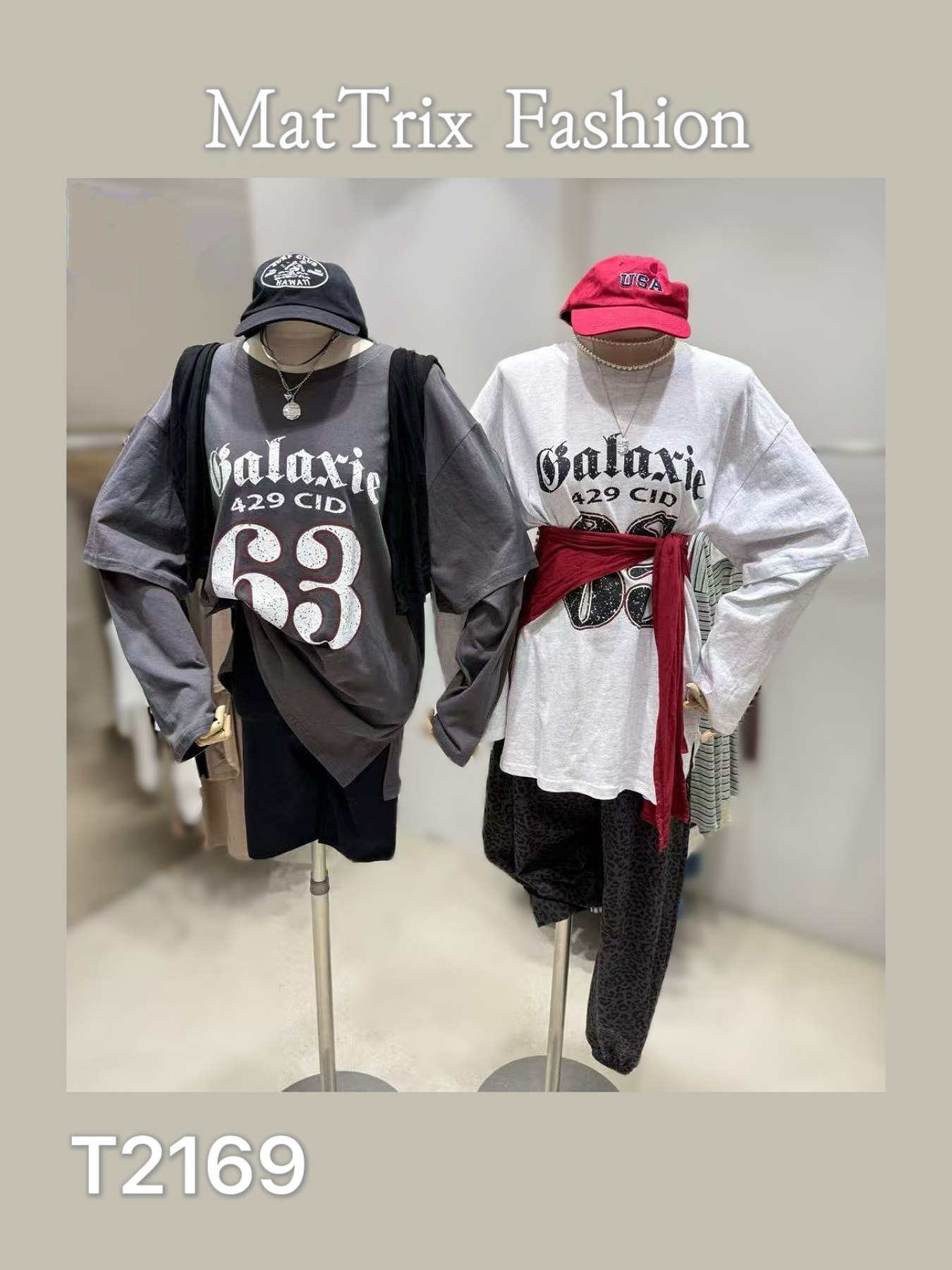 T2169/ 63號假兩件Tee  原價 $239