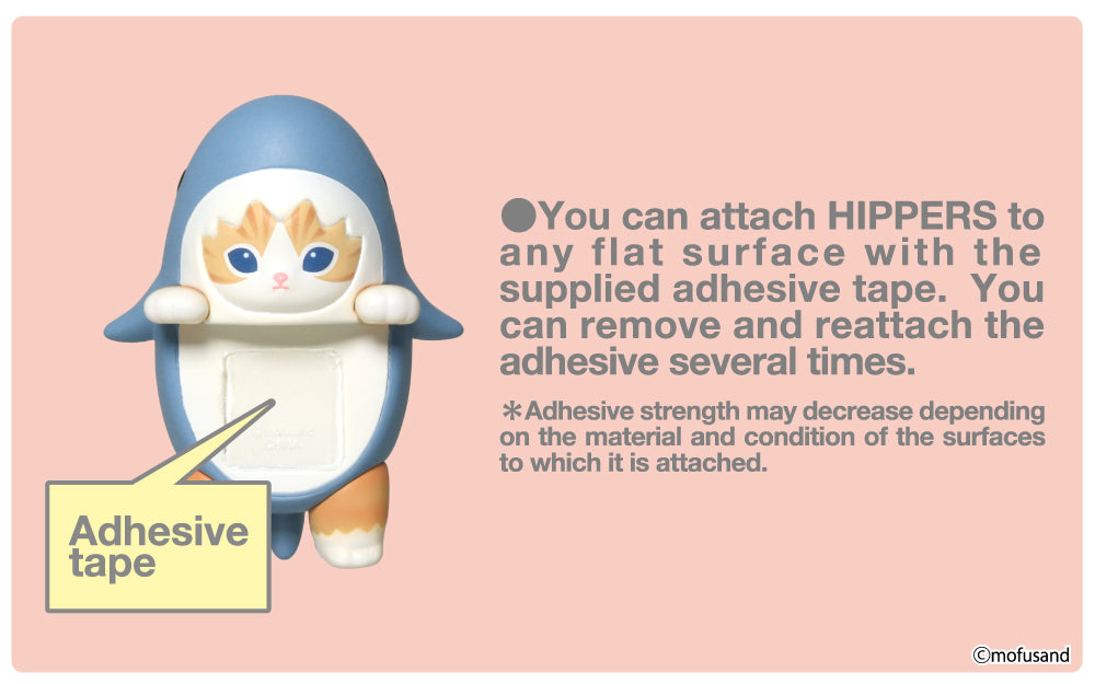 [Mofusand] Hippers 海洋生物系列裝飾公仔盲盒 (日版) | 盒