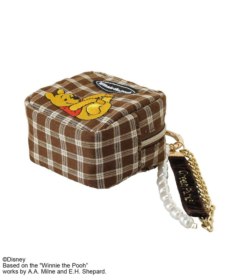 🌸 【預訂】Mini Pouch(BR)-Green Parks x Pooh 