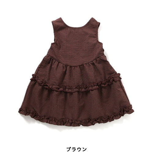 🆕【⭐訂購⭐】 🇯🇵日本直送 🌀露背 荷葉邊 格紋 連身裙［2款選］🌀[ELGA-0111][260822]