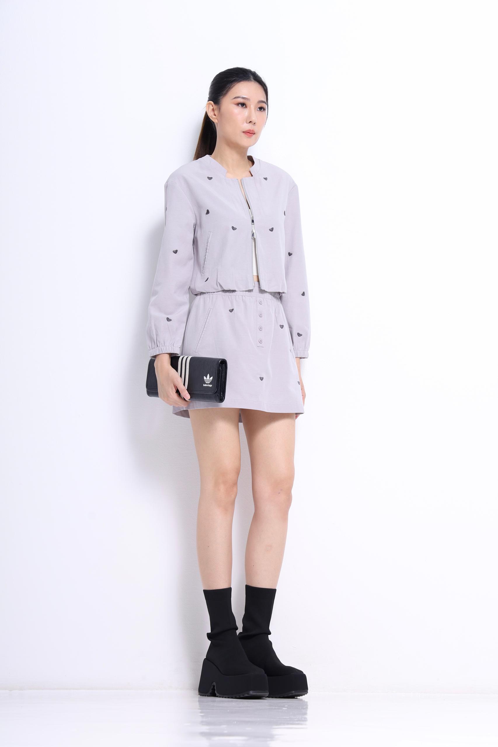 CB2747 LITTLE HEARTS SOFT COTTON JACKET