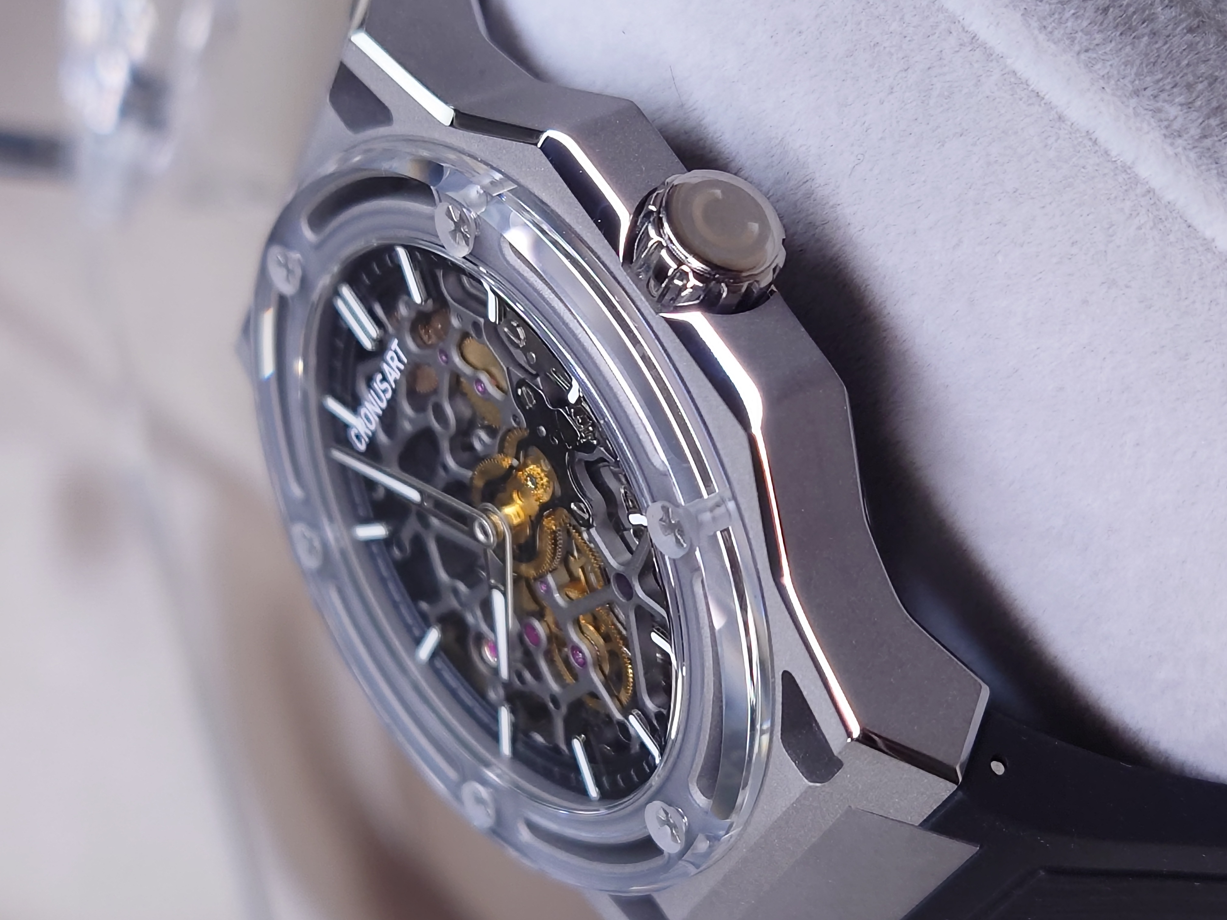 Cronus Art 探險者珍珠陀機械表 Grey