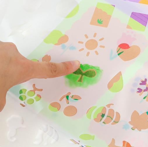 韓國直送🇰🇷 -BeBefinn 指印/印章圖畫遊戲書