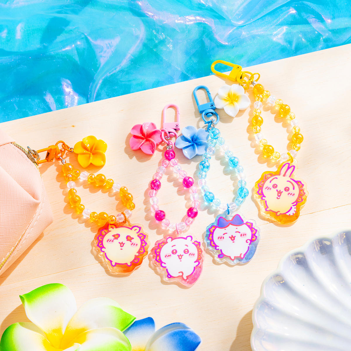 日本 Chiikawa 風獅祭 串珠吊飾