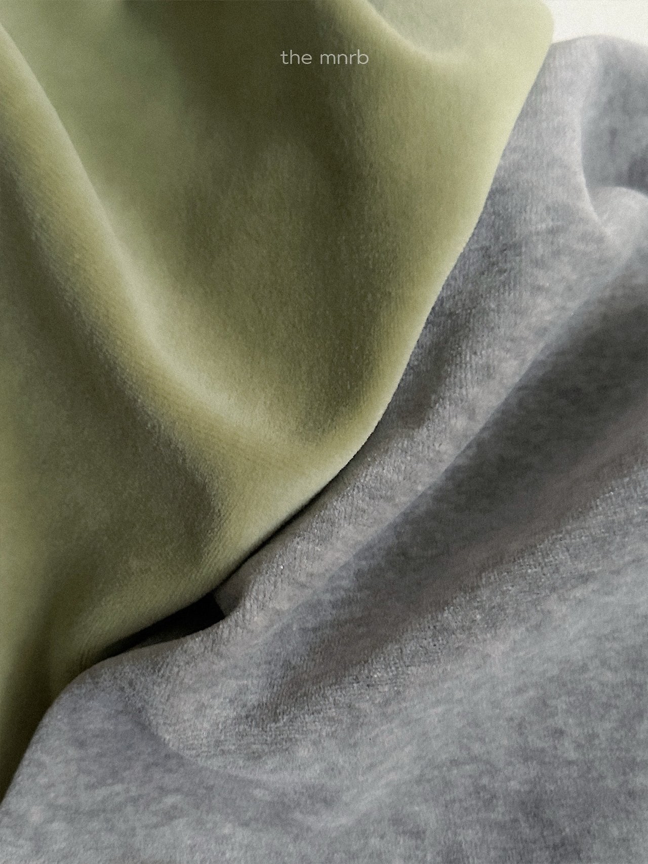 Mnirobe | Velour U-Neck Sweatshirt