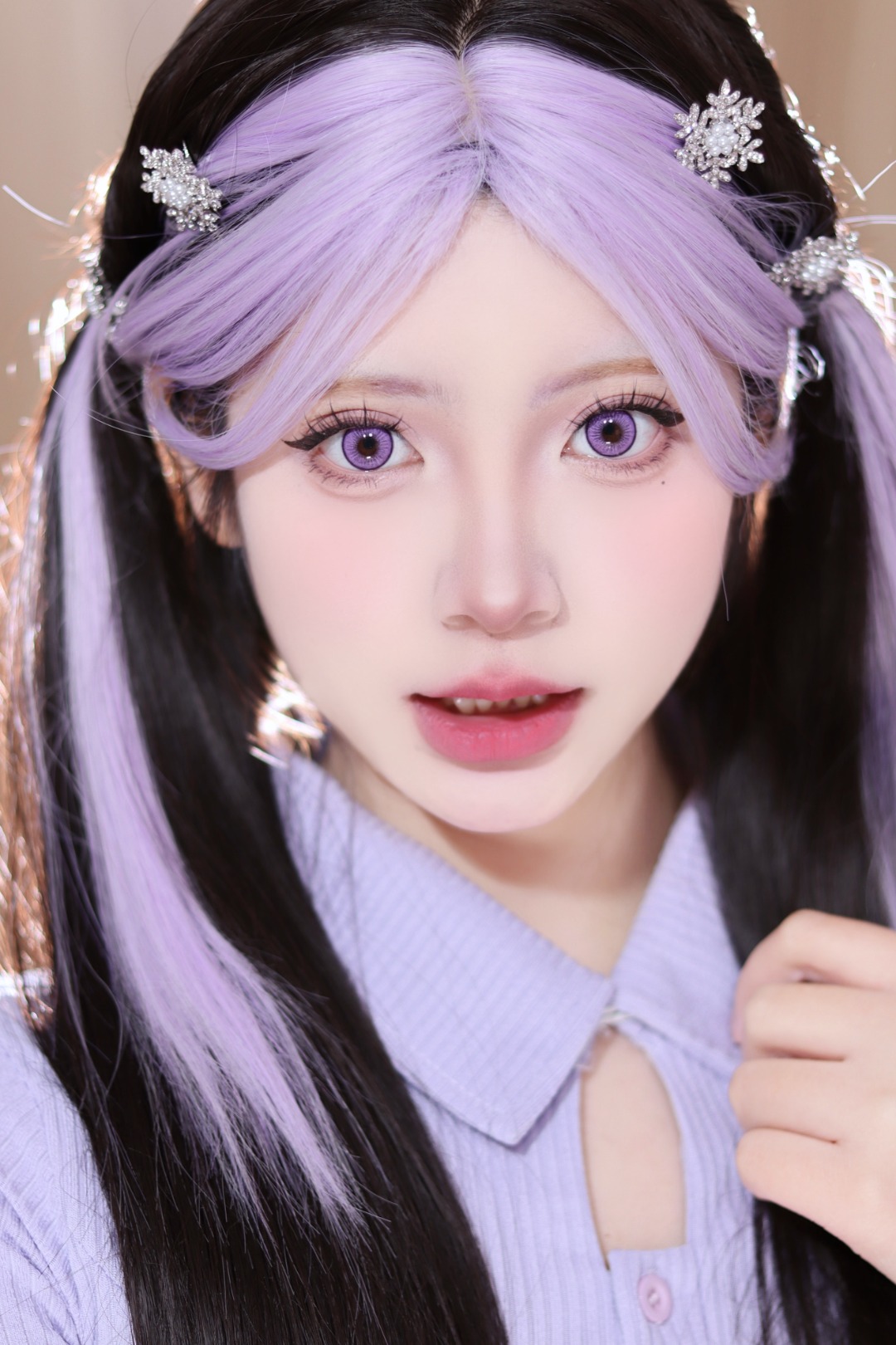 0度現貨 Doya年拋 珊瑚心 銀光紫