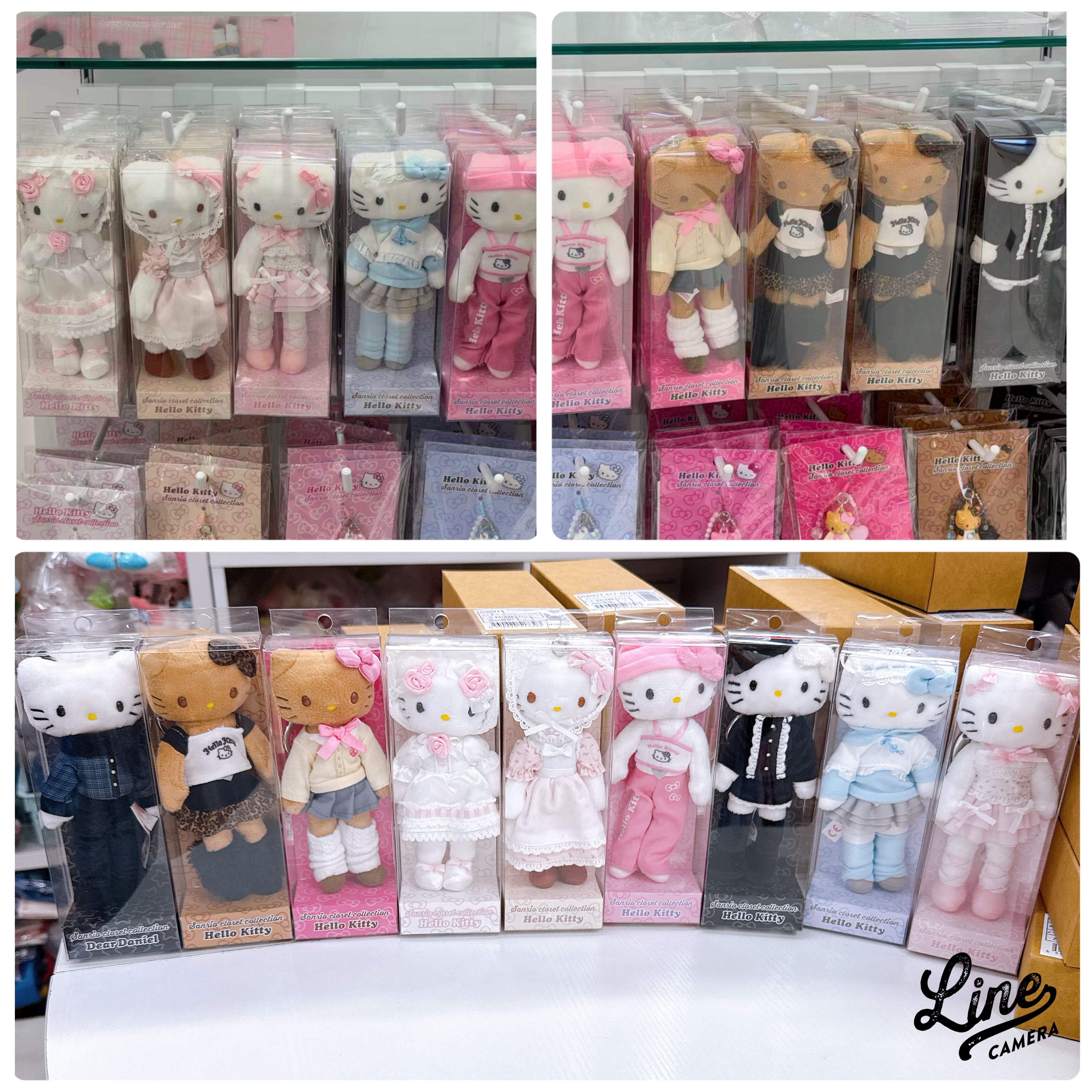 日本直送Hello Kitty長腿系列公仔掛飾