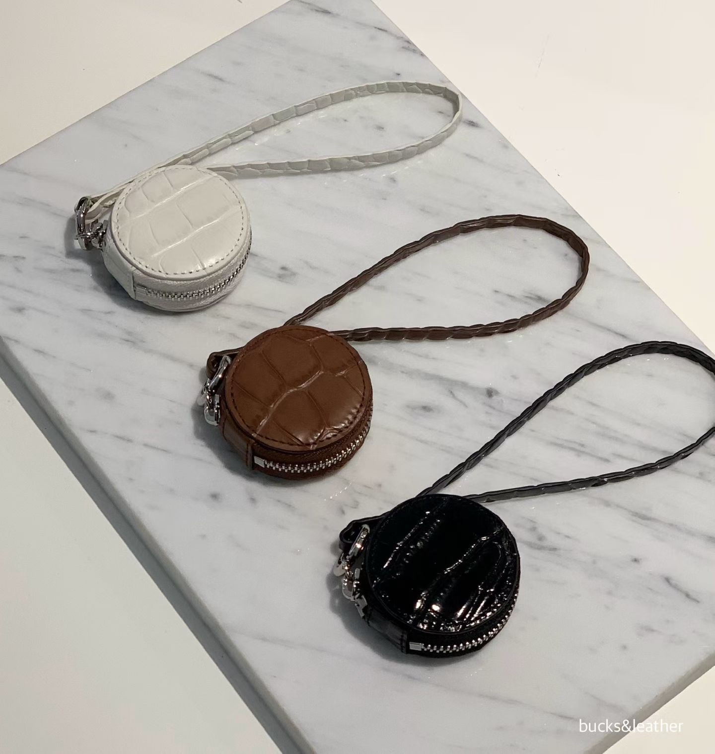 【26FW 】預訂_Ring Mini Pouch By Bucks & leather