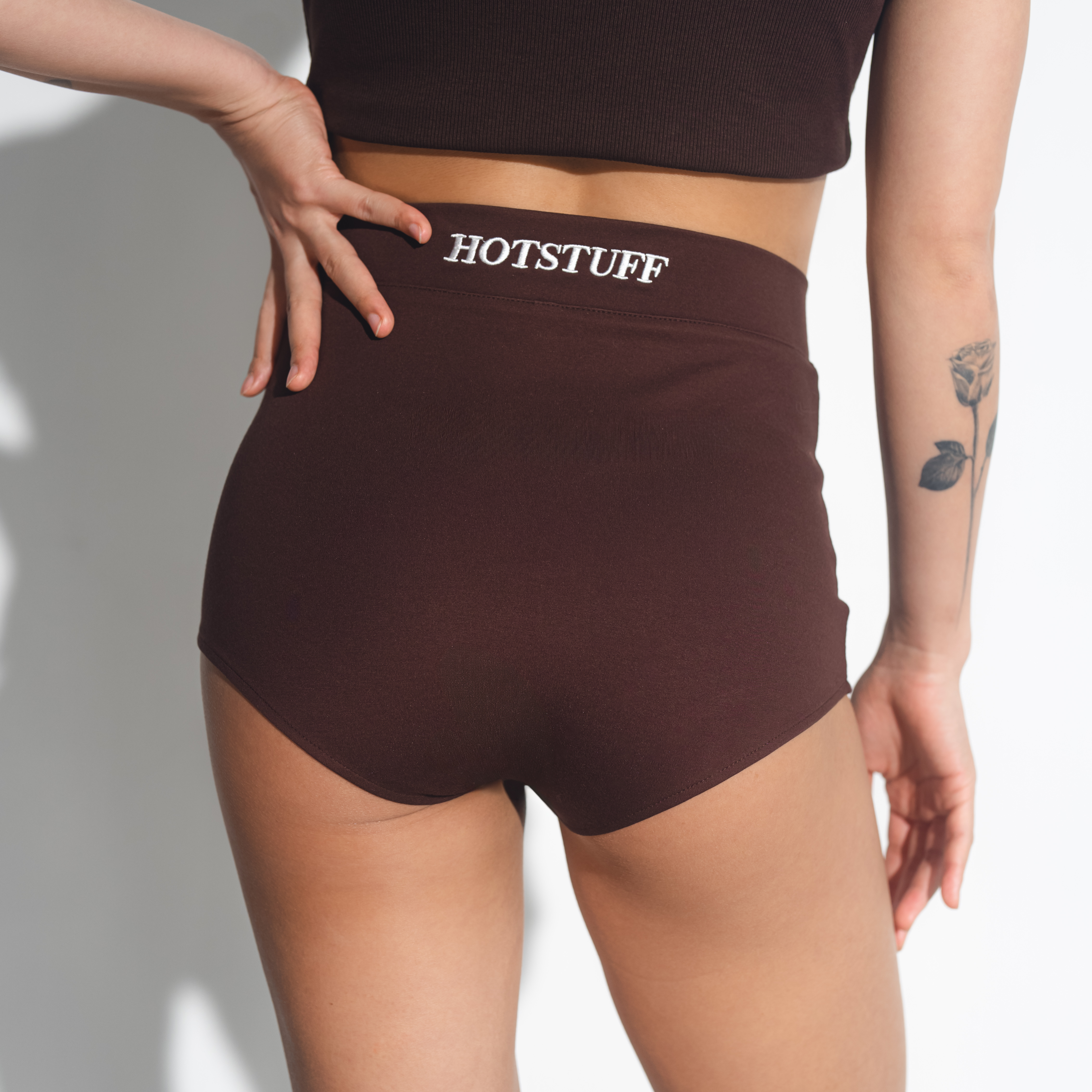 HOTSTUFF High Rise Baby Shorts
