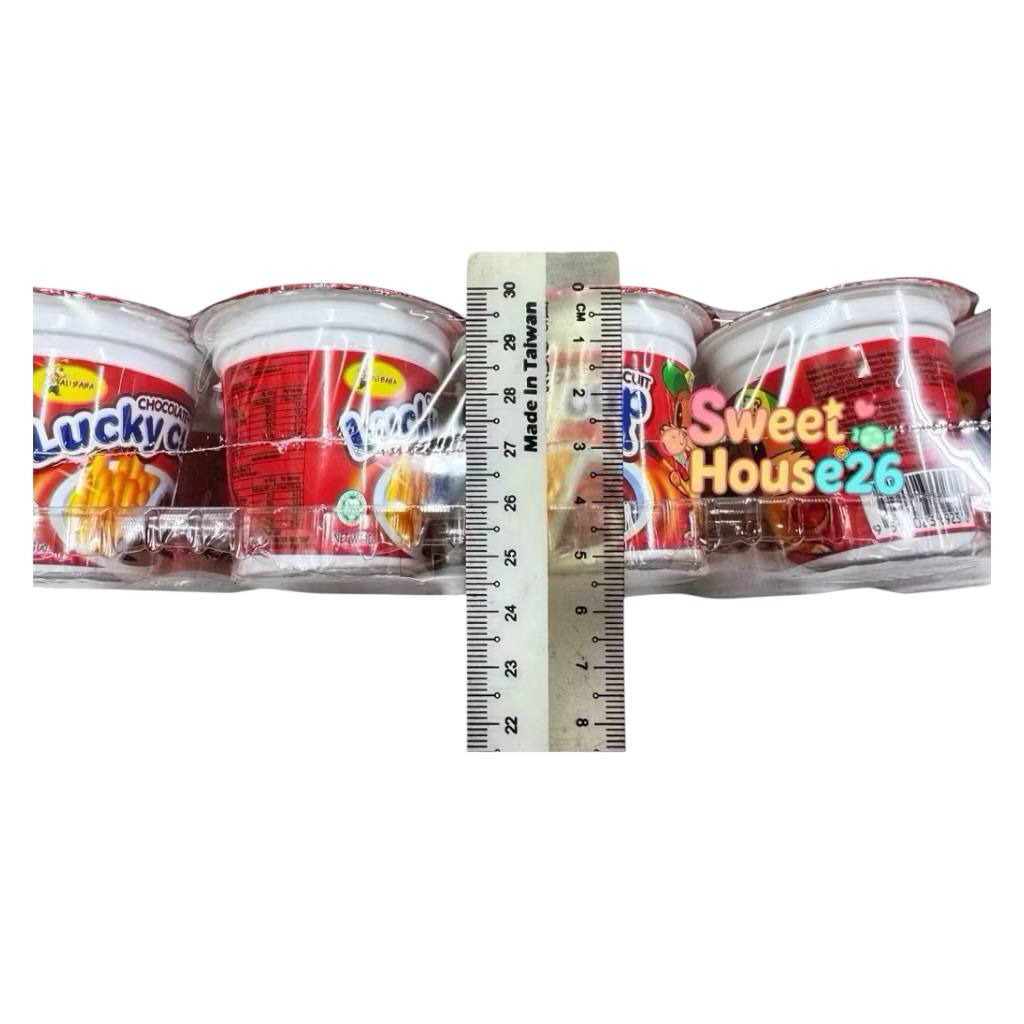 Alibaba Lucky Cup (biskut stick+chocolate) 10pcs