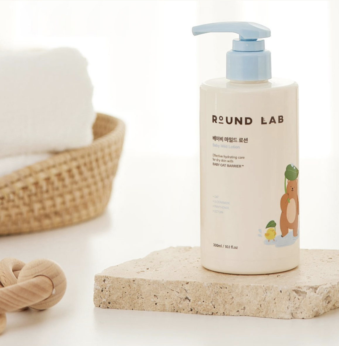 韓國 Round Lab 嬰兒溫和 保濕 潤膚乳液 300ml｜Baby Mild Lotion