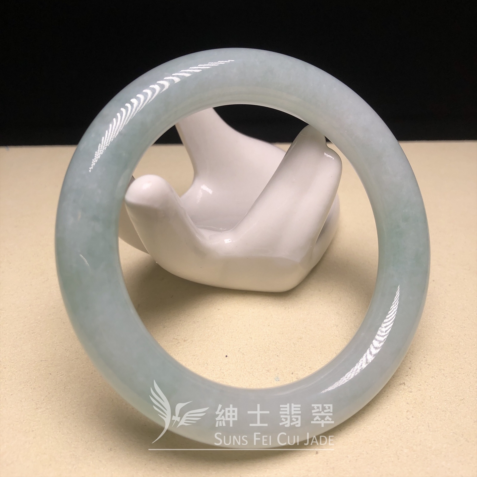 湖水綠圓鐲58.8mm  C06271