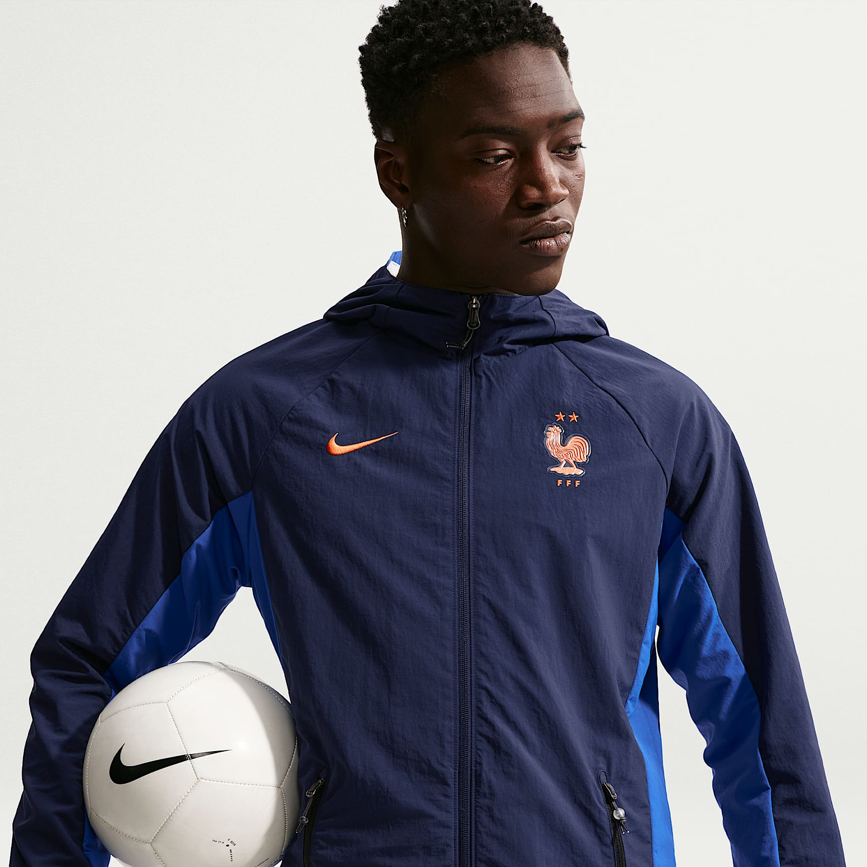 Nike France 法國 AWF 防風連帽外套 IB6333