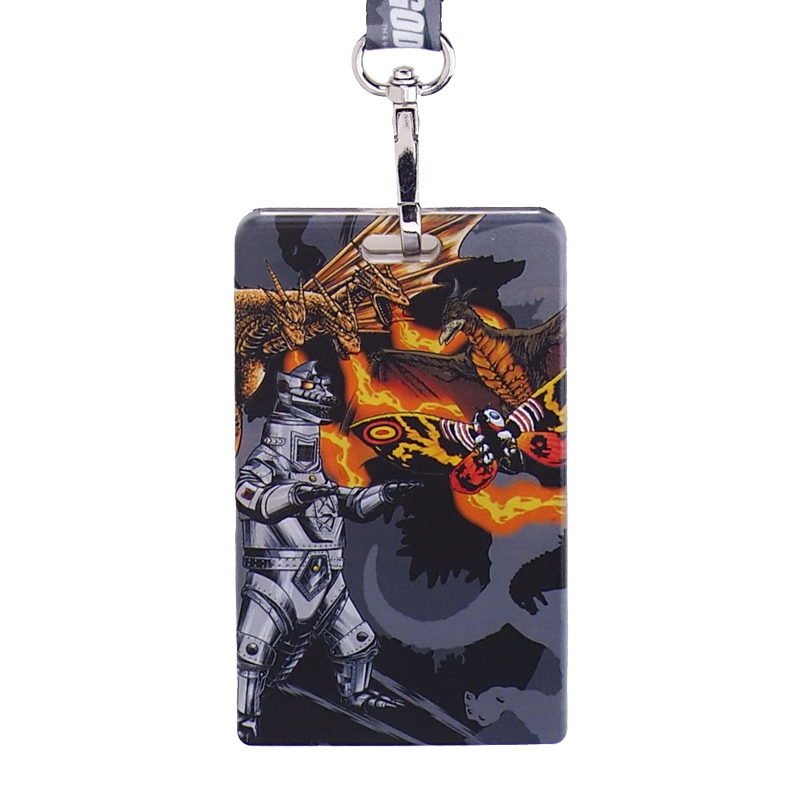 Godzilla Plastic Card Holder w/ Neck Strap 証件套連頸繩