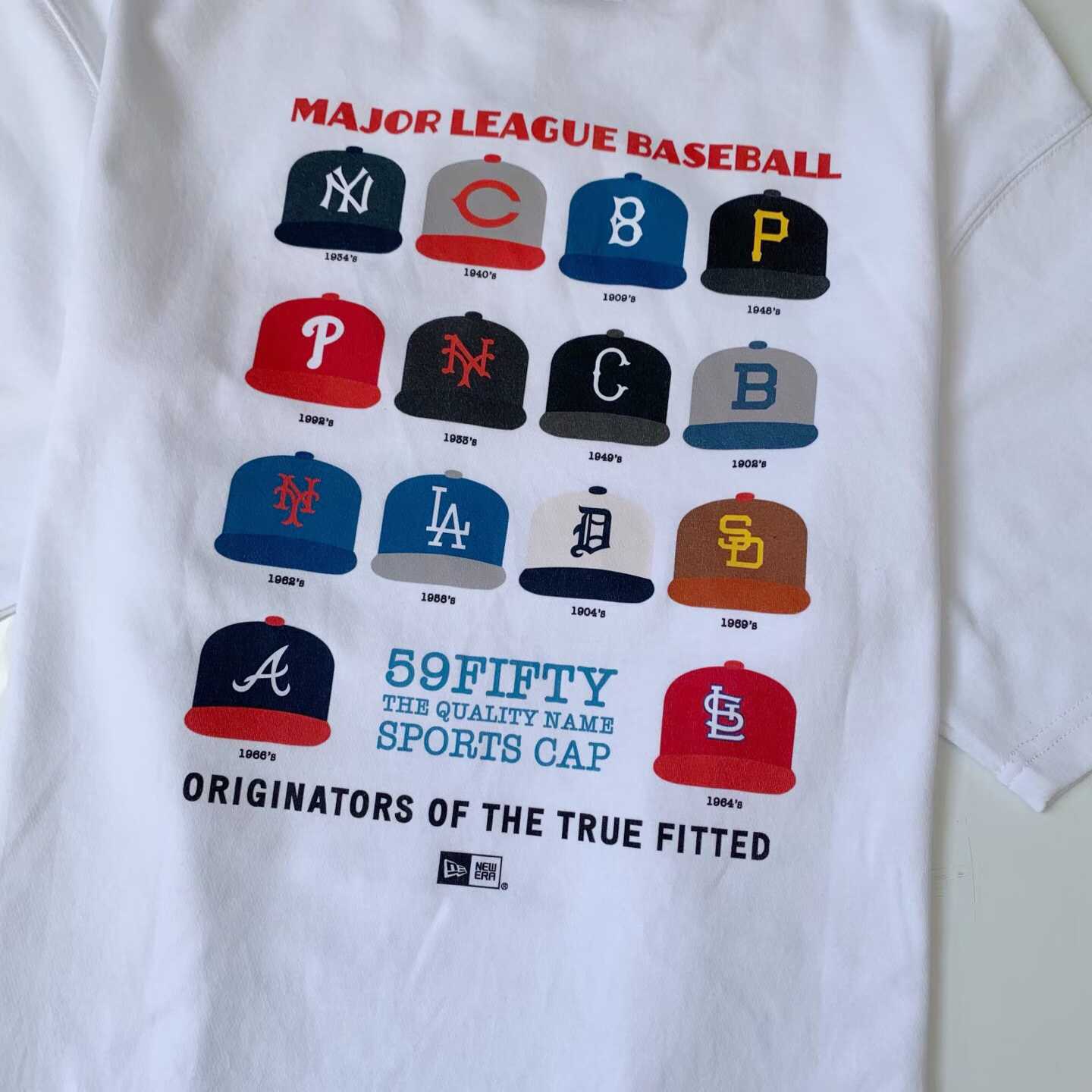 預訂 New Era MLB CAP VINTAGE POSTER 短袖Tee [貨號26C009]