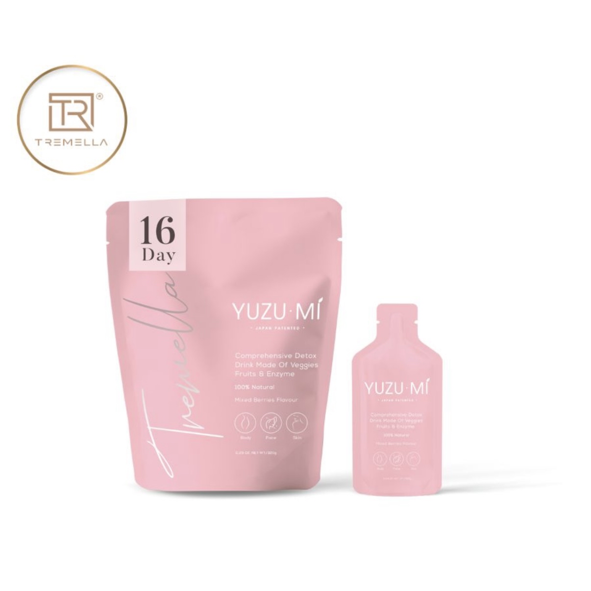 YUZUMI 柚美-酵素蔬果植物綜合美白排毒瘦身飲（16枚x20g）