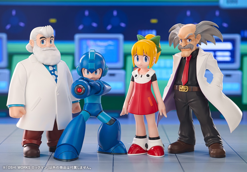 (預訂訂金 $200) (總價 $400) 壽屋 Kotobukiya 洛克人 OSHI WORKS Rockman (KO07988) (行版)