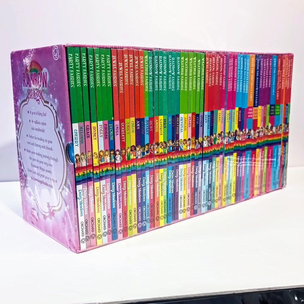 A Year of Rainbow Magic Boxed Collection - 52 Books by Daisy Meadows  彩虹魔法仙子 52本  B059