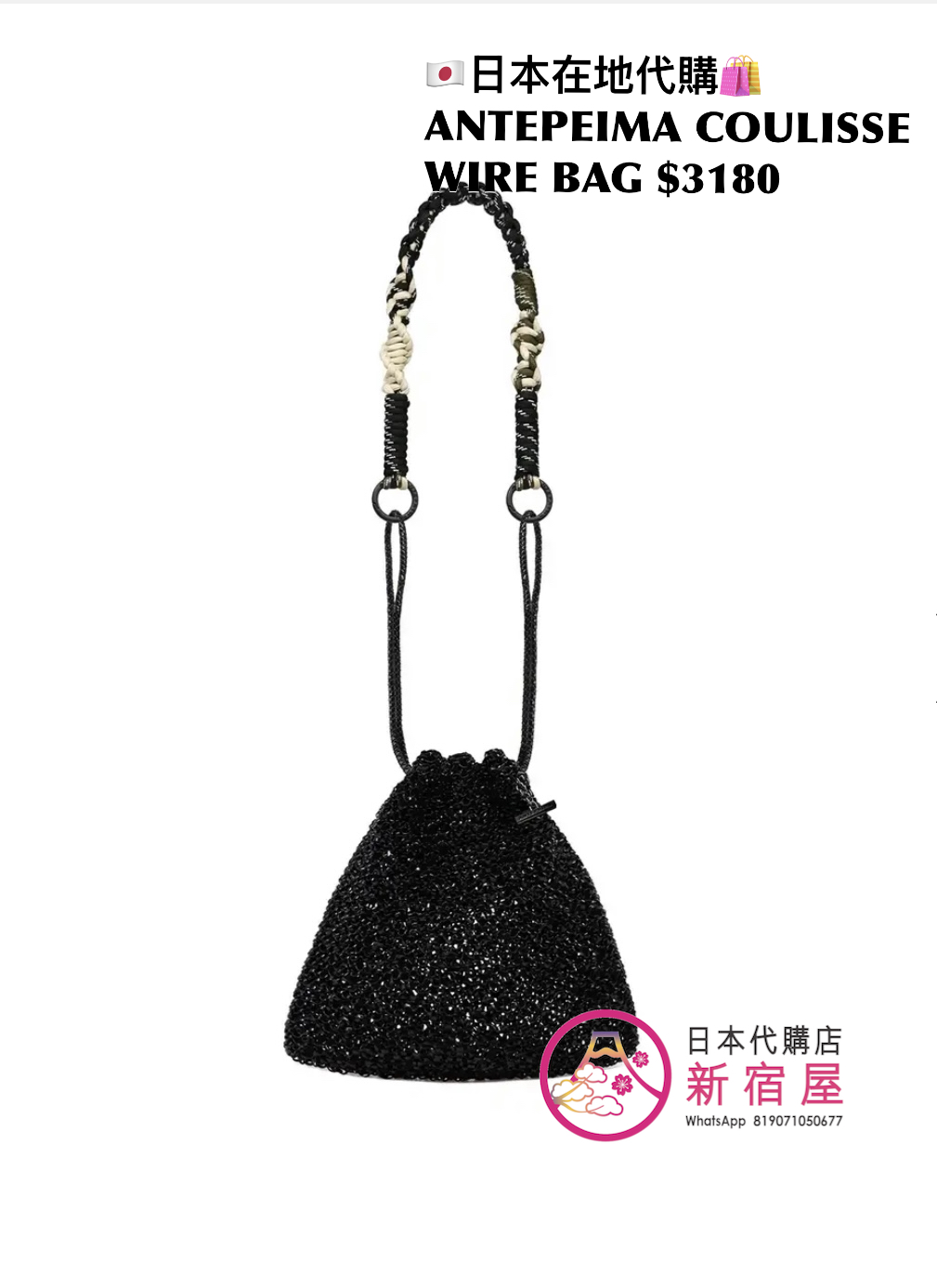 ANTEPRIMA COULISSE WIRE BAG