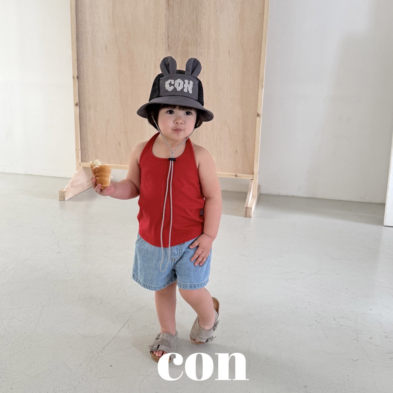 Con | Sleeveless top (Yellow size 1(66-77)/size 4(97-107)