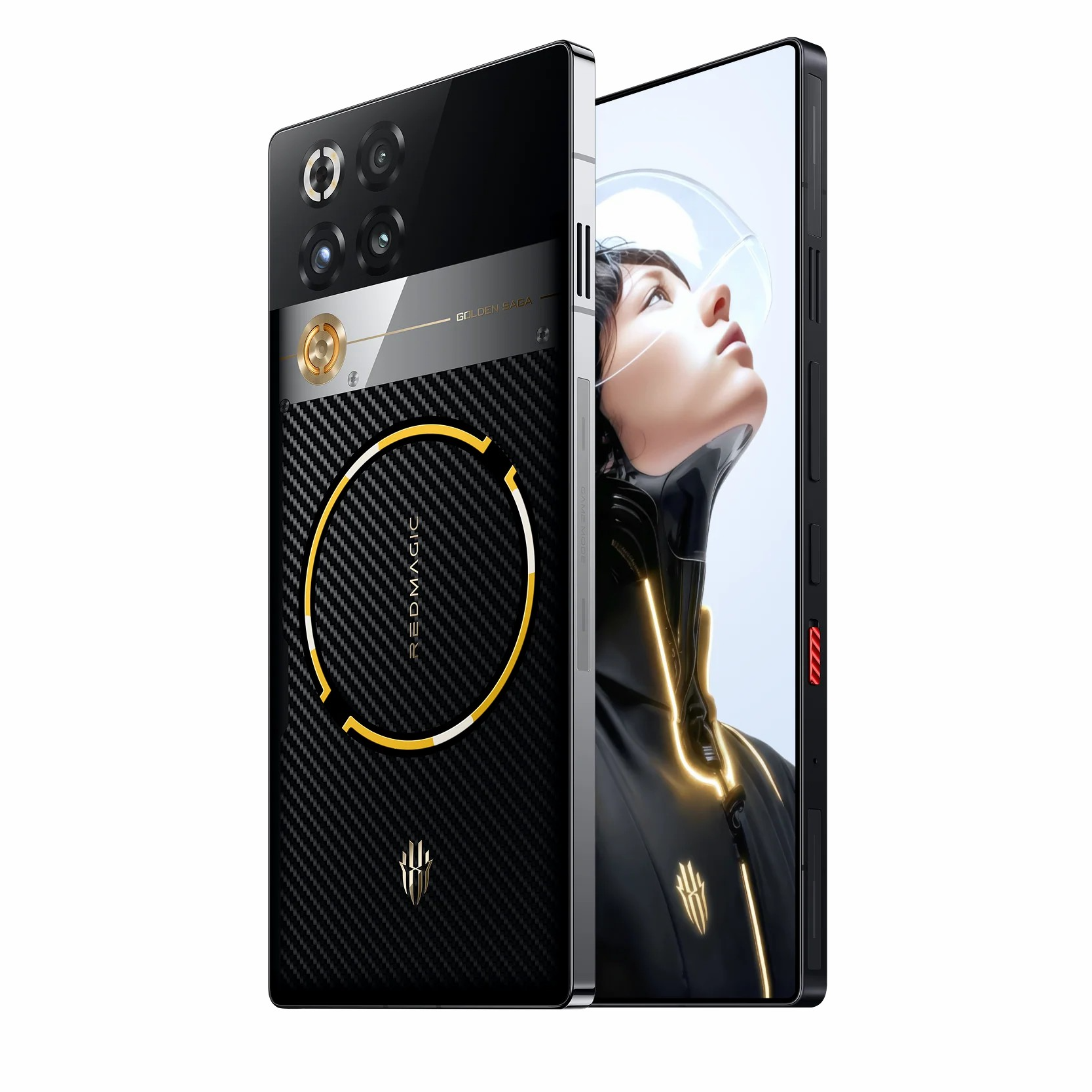 Nubia REDMAGIC 11 Pro Golden Saga 5G | 24GB/1TB 6.85吋 144Hz BOE X10 AMOLED 7500mAh 液冷散熱 渦輪風扇 背部燈效 WiFi7 IPX8 電競手機 限量版 國際版 Gaming Phone Global Version