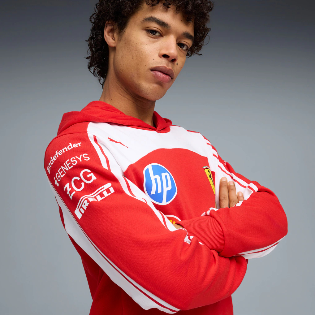 🏎️ 賽道應援首選！F1 Scuderia Ferrari 法拉利車隊 2026 官方Team Hoodie 車隊連帽衛衣 701238719