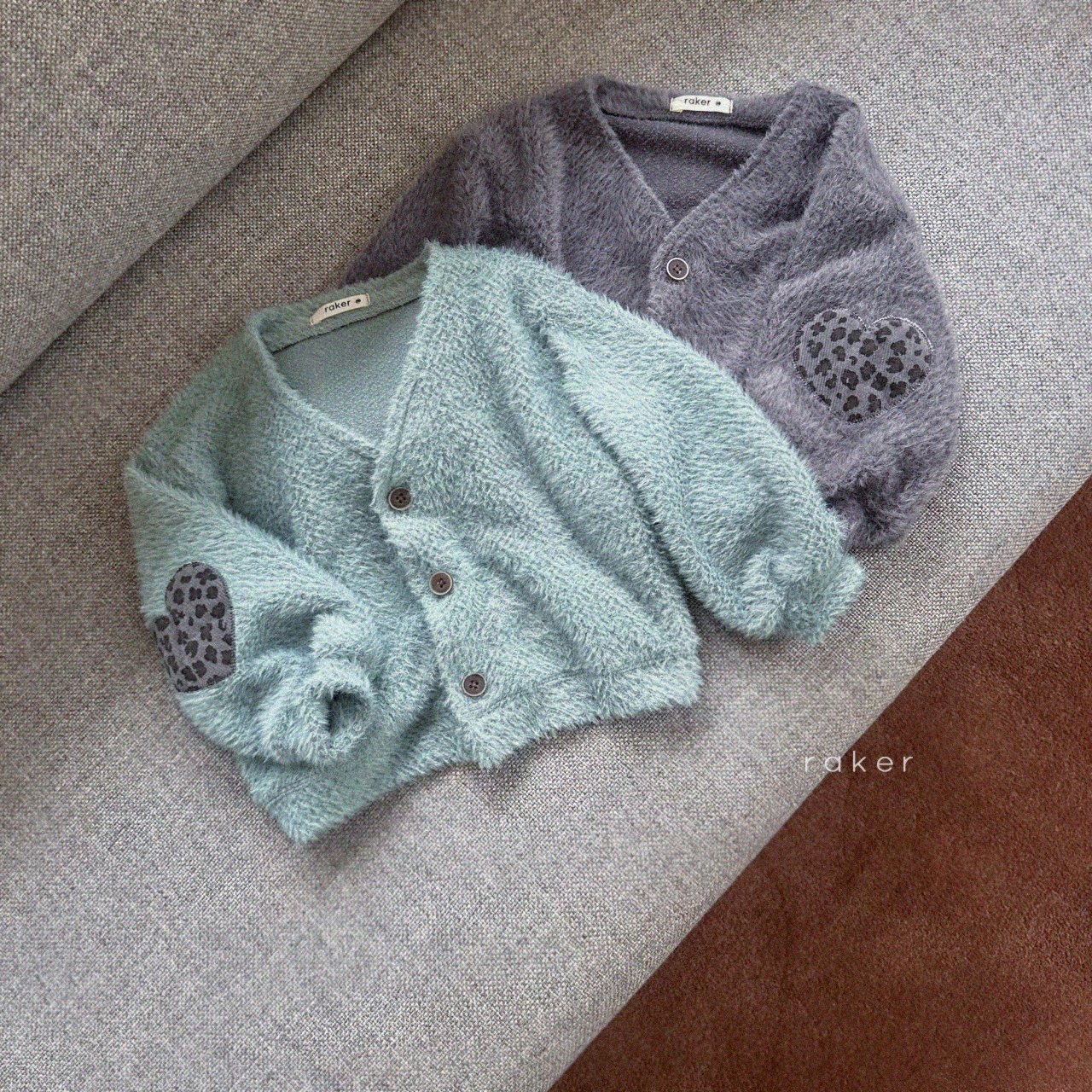 Raker | Leopard Heart Cardigan