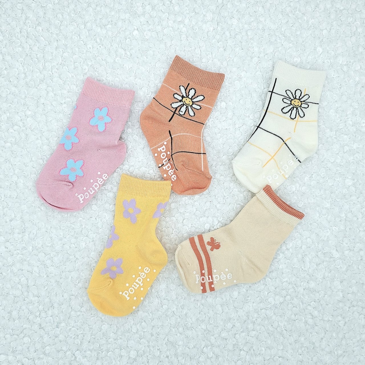 Socks set of 5 (size 1(100-120)/size 3(140-160)ACC