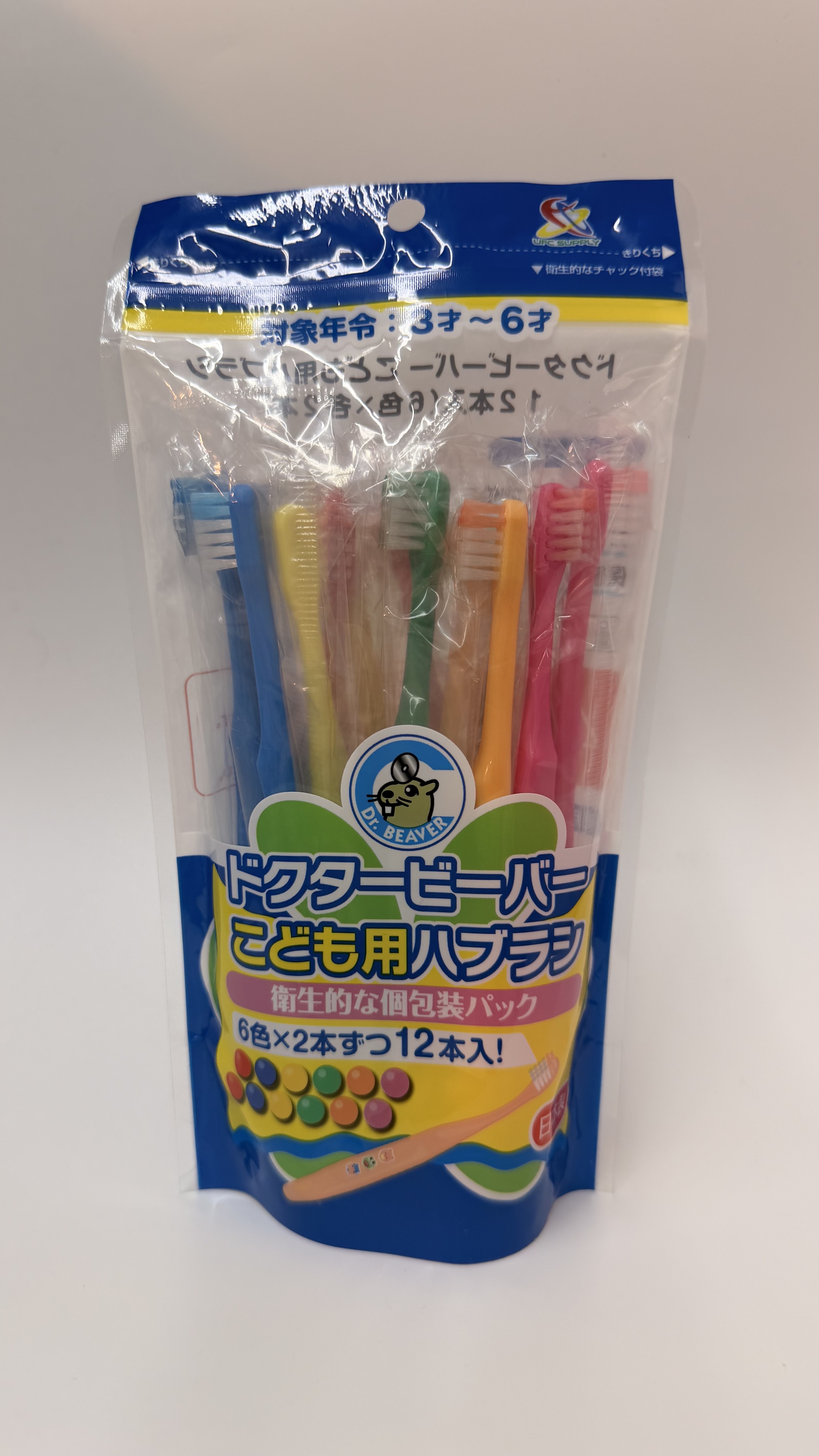 UFC Supply  3-6 歲 12枝裝 （6色）