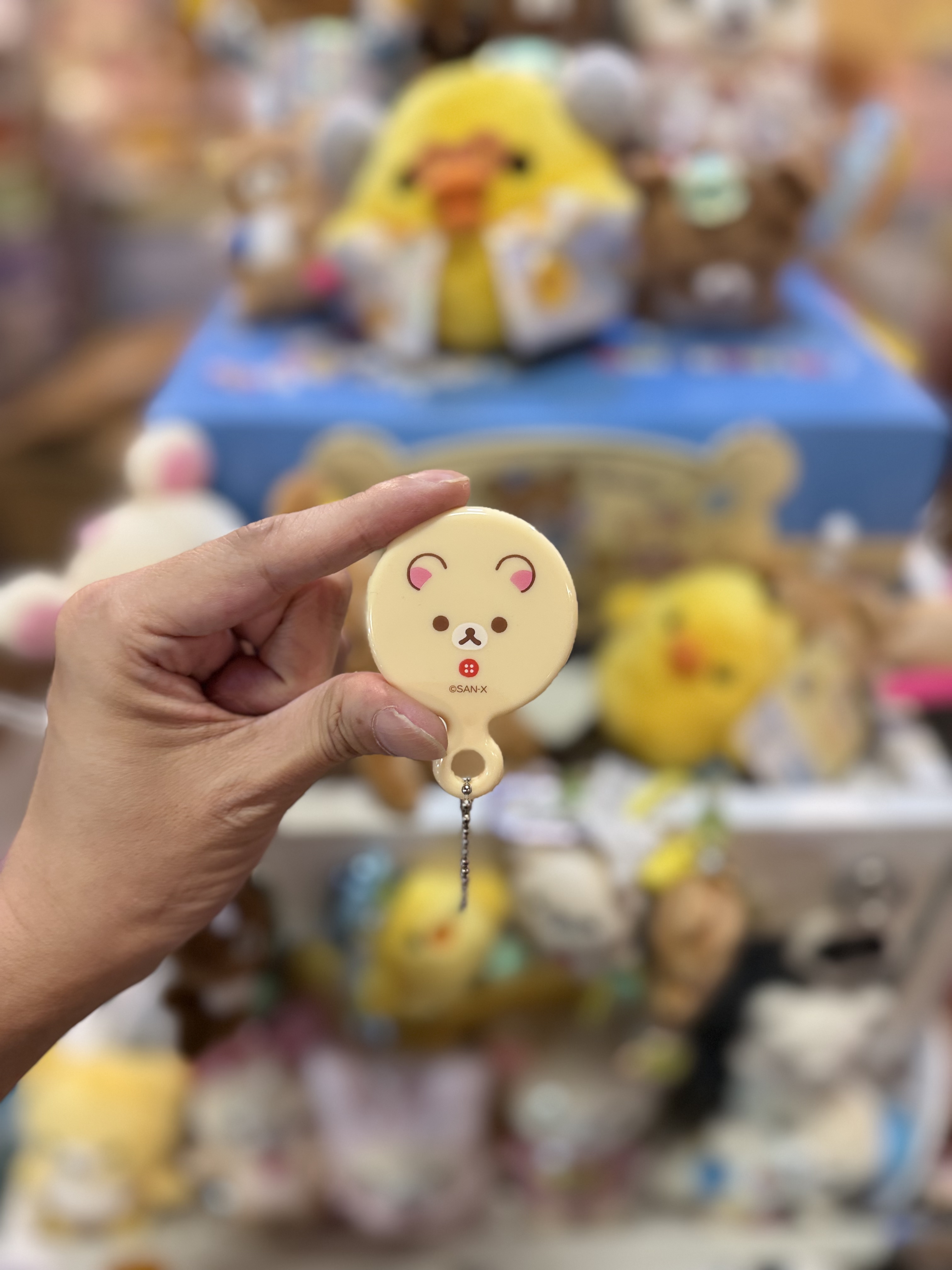 《現貨》全新Rilakkuma 細鏡仔掛飾