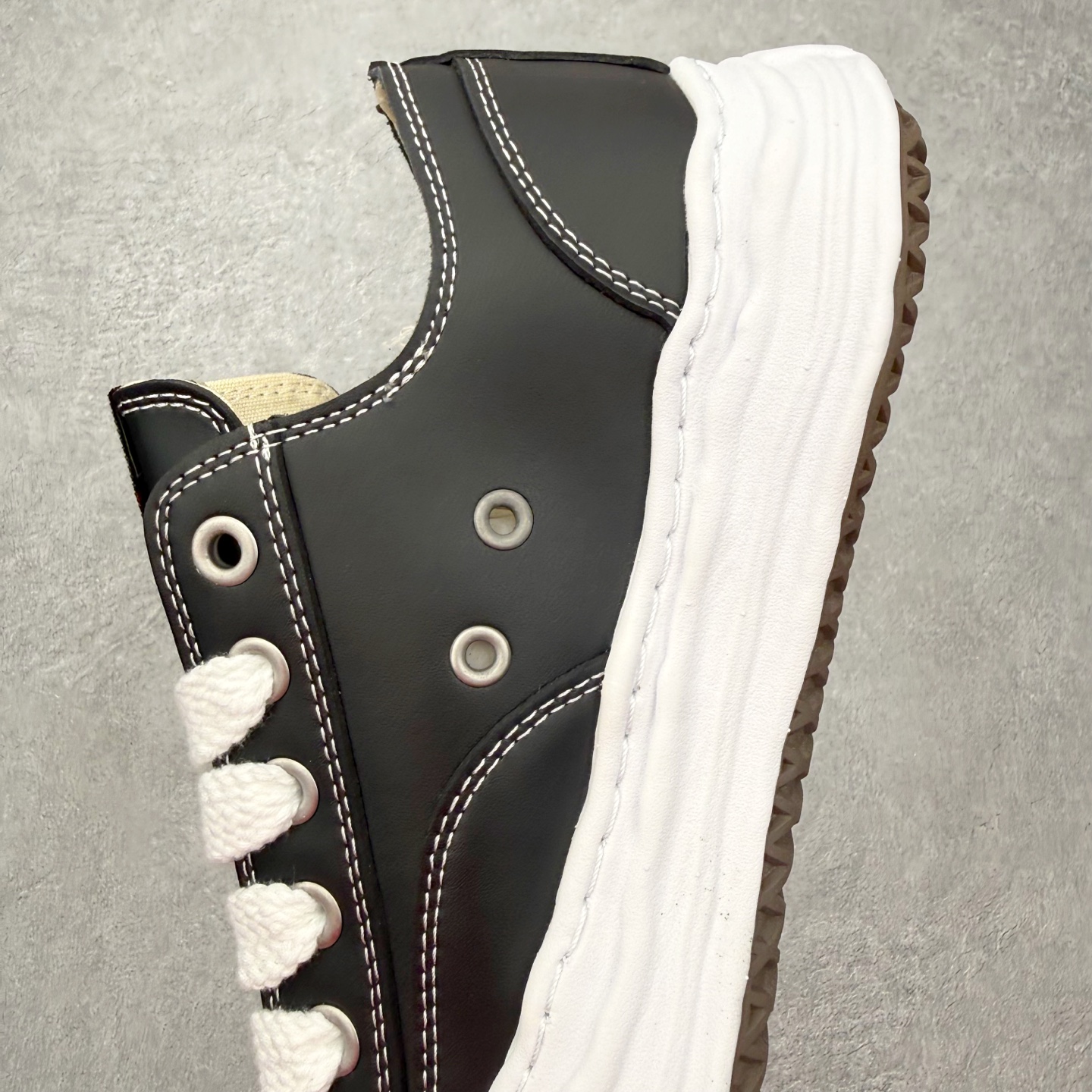 Maison Mihara Yasuhiro MMY "Hank" OG Sole Canvas Low-top Sneaker