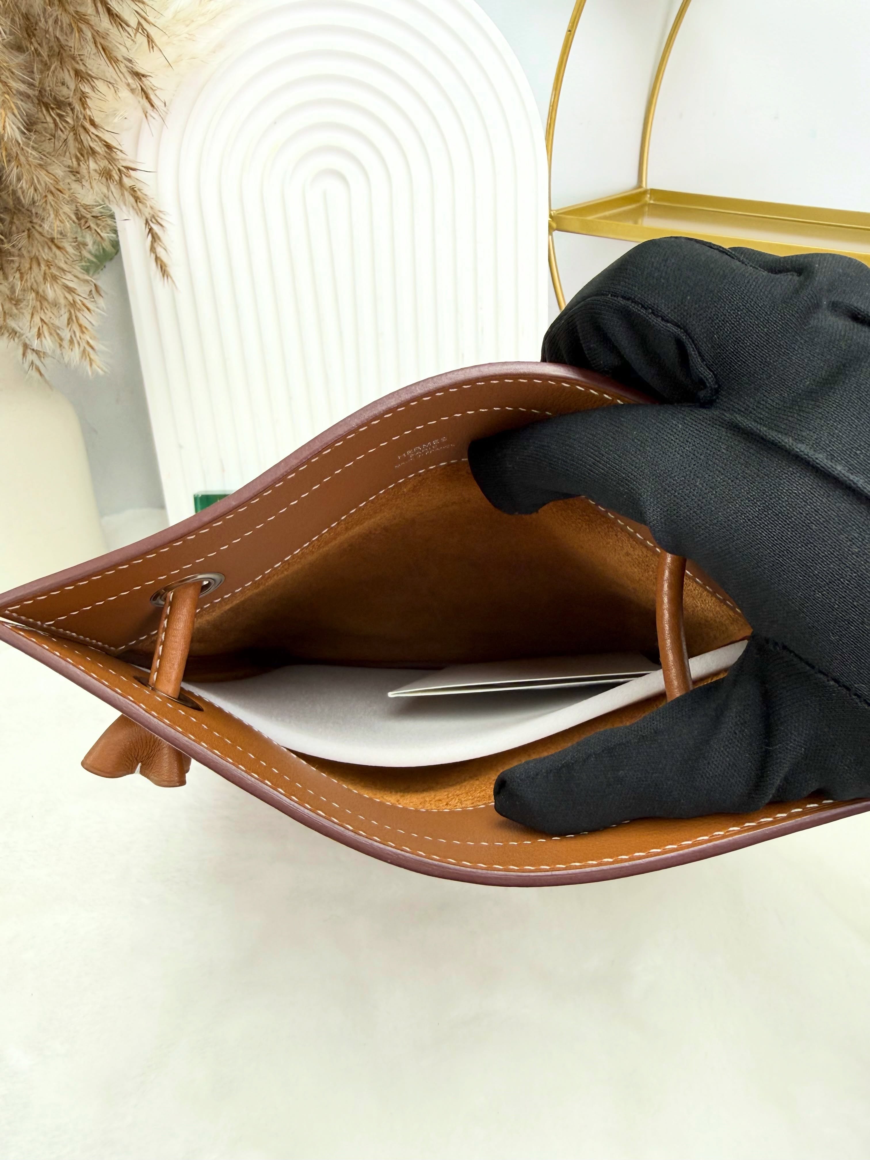 Hermes 👜 PRE OWNED 🛍️gold Aline mini U stamp 全套有單  配件 -塵袋、盒、單🫶🏻