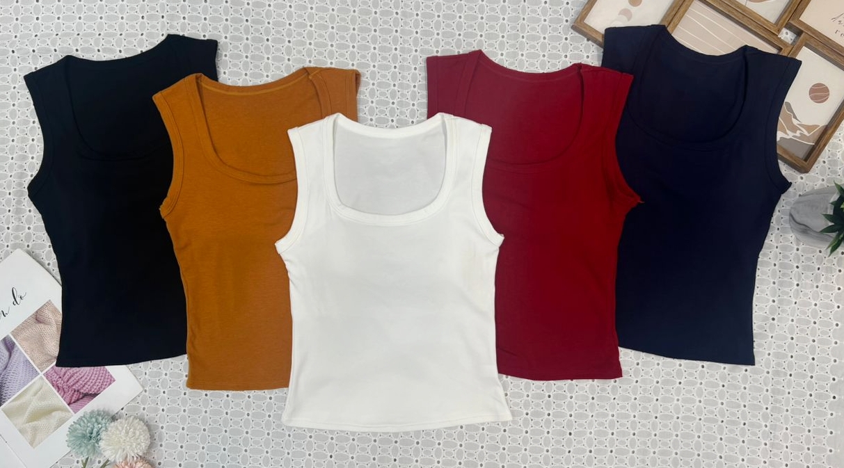 3655 Bra Bulit Tank Top