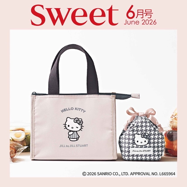  🎀【預訂】 Kitty x JILL by JILL STUART 保溫袋 - sweet 2026年6月号