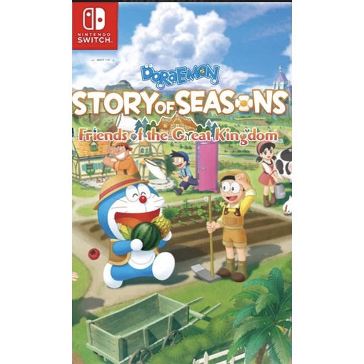 (🔥NEW RELEASE🔥) Doraemon Story of Seasons: Friends of the Great Kingdom (Nintendo Switch) Digital Download