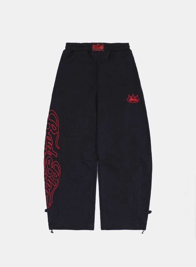 ◆BADBLOOD◆ Mystic Capsule 2 Way Curved Jogger Trousers Gre Badblood Mystic Capsule 2 Way Curved Jogger Trousers Grey