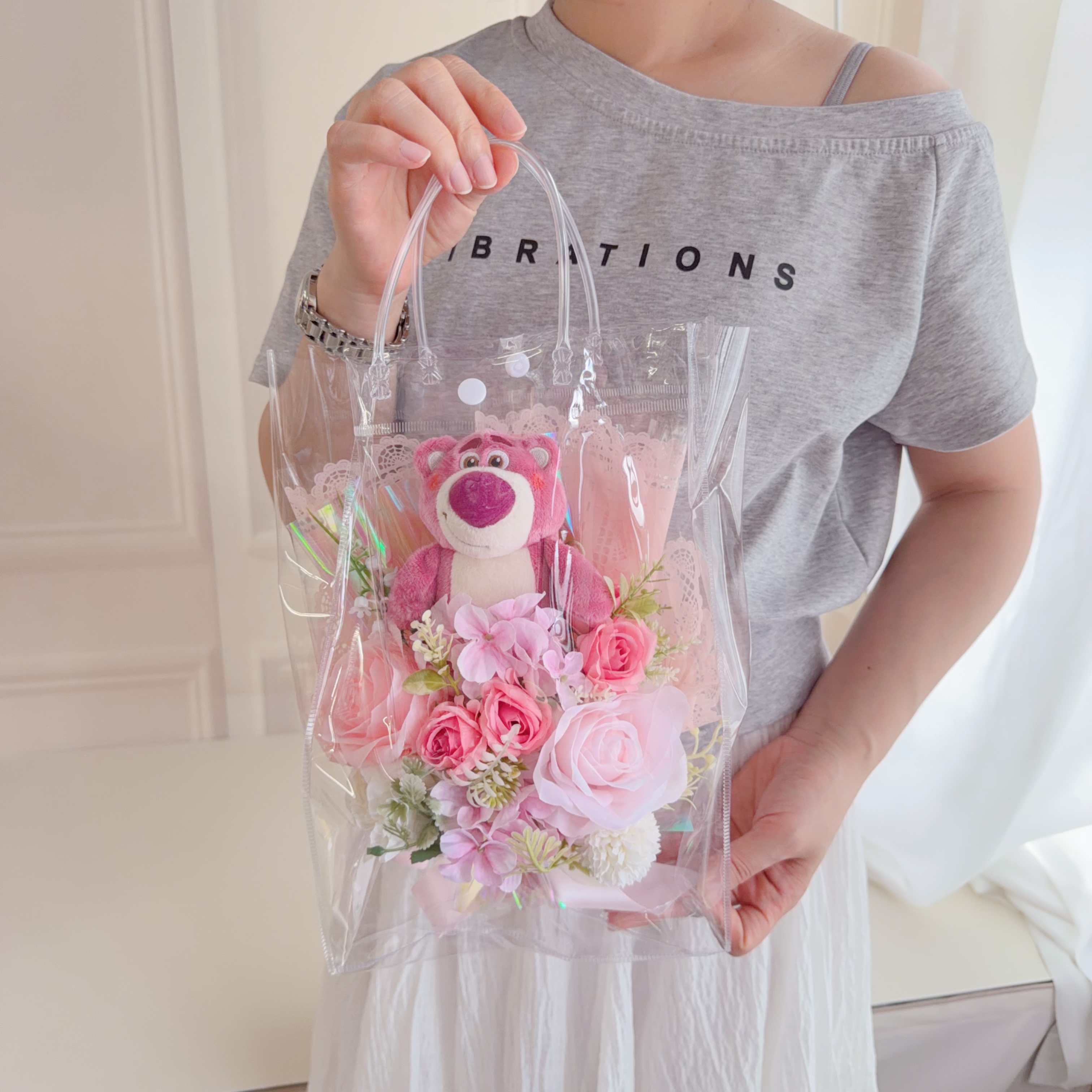 (現貨)勞蘇公仔花