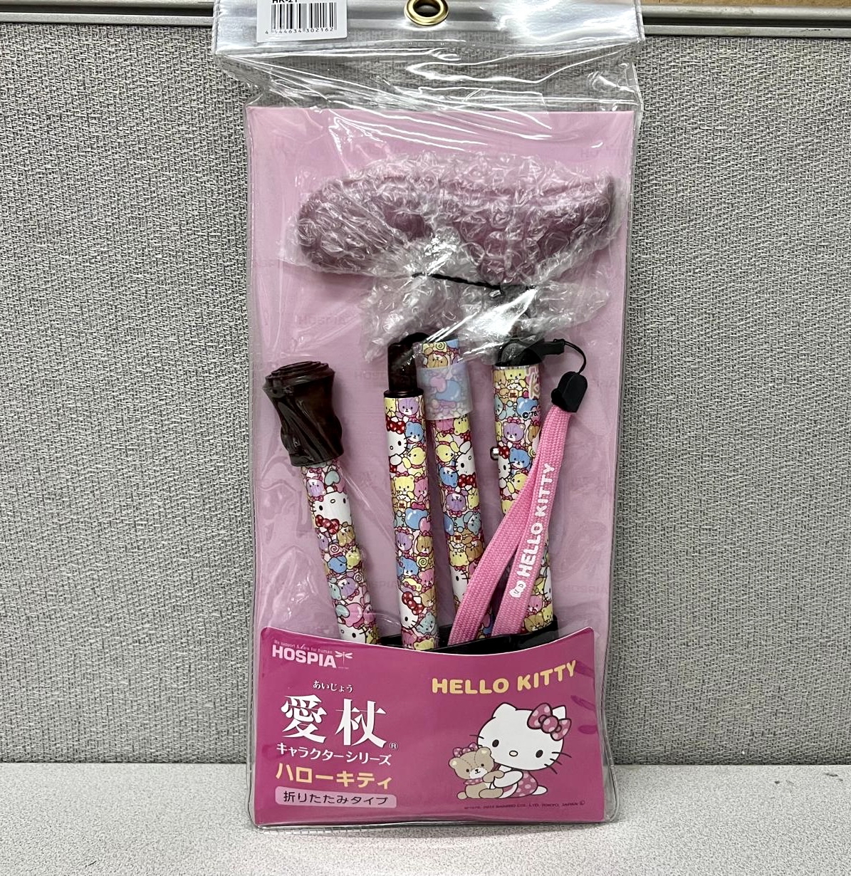 🎌日本直送🎌 Hello Kitty自動接合 行山杖