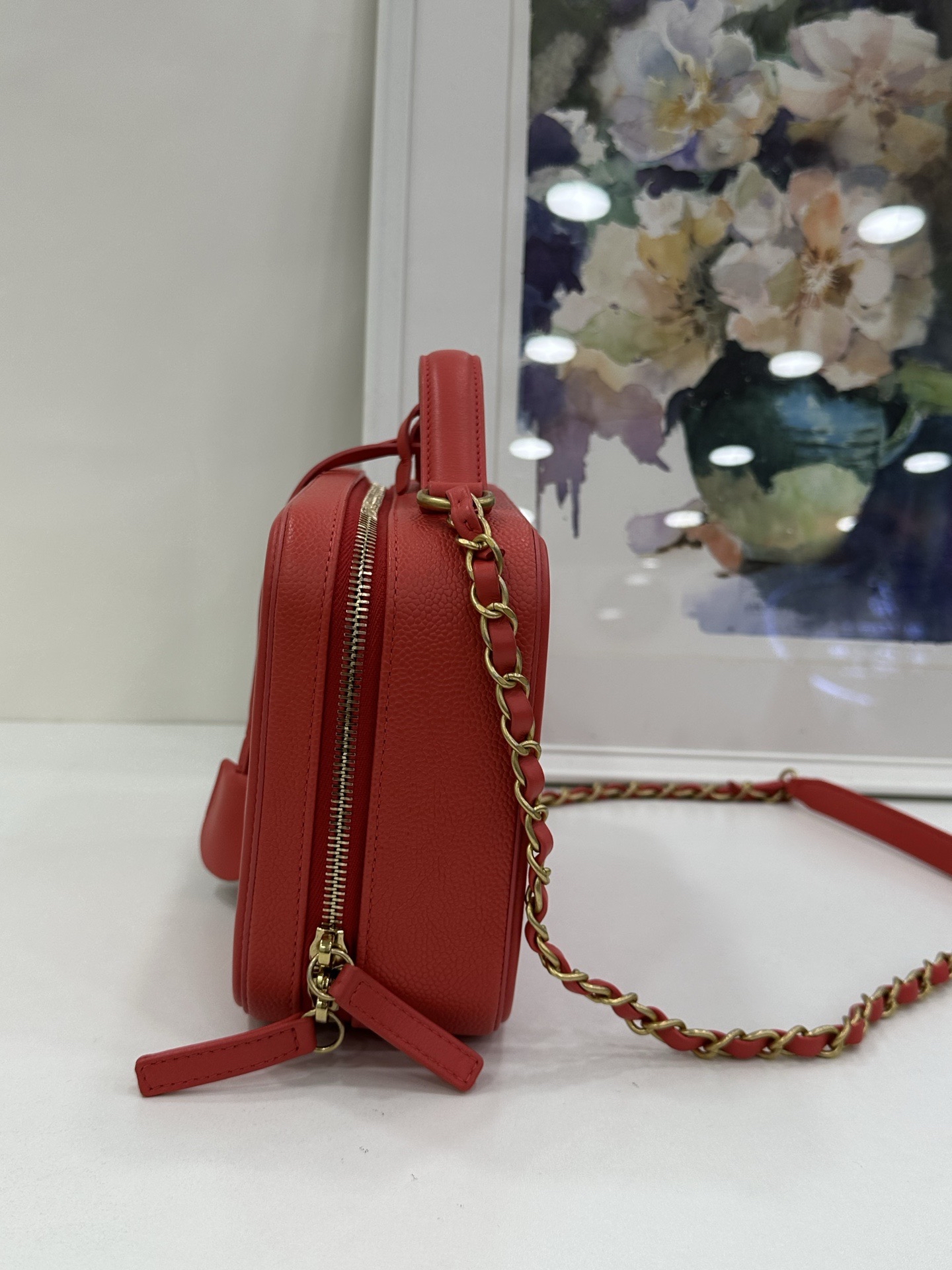 Pre-Owned CHANEL Vanity Camera Bag 