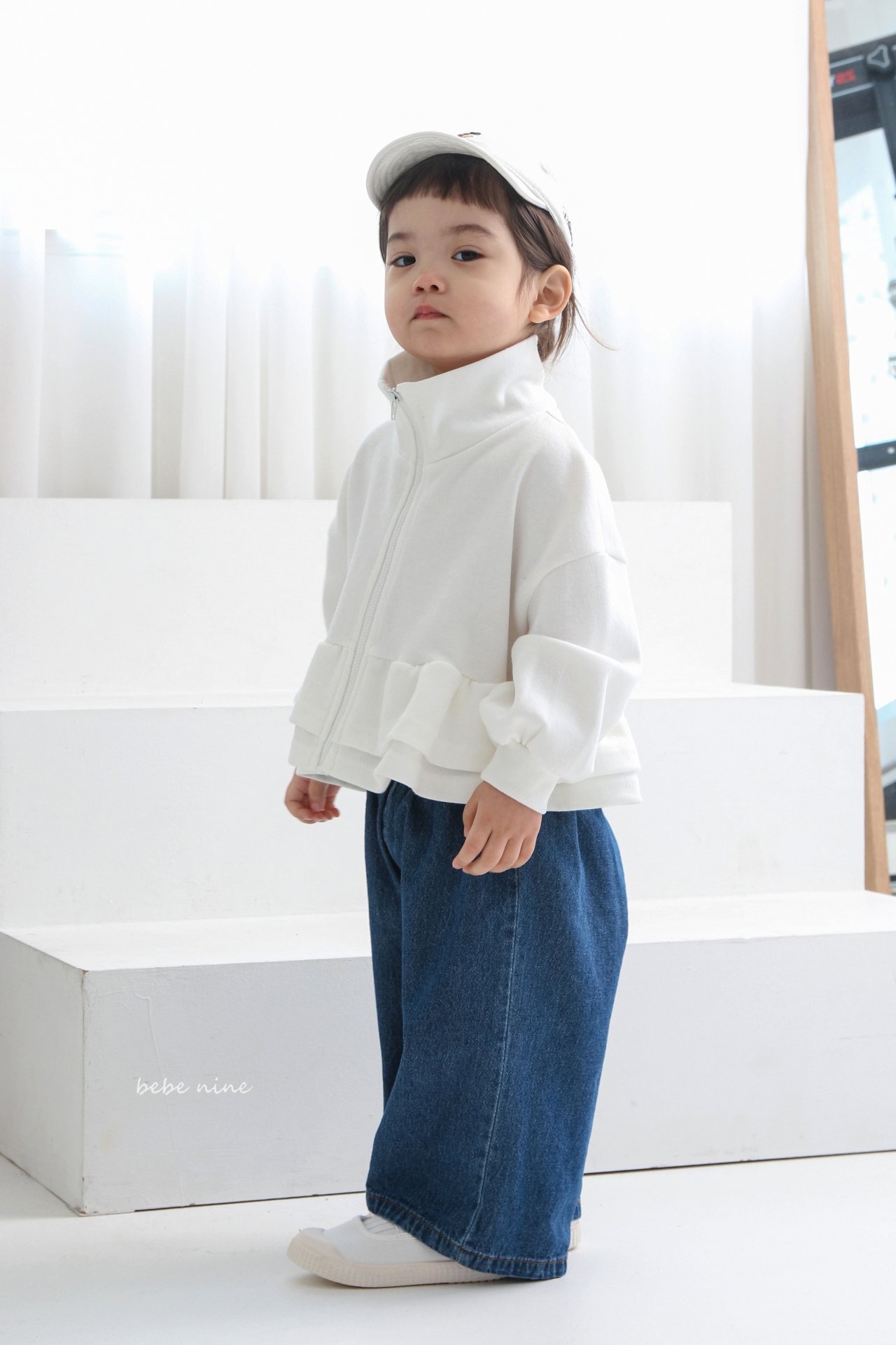 🌸預訂 韓國直送🌸🇰🇷Bebenine兩色日常寬鬆直腳牛仔褲