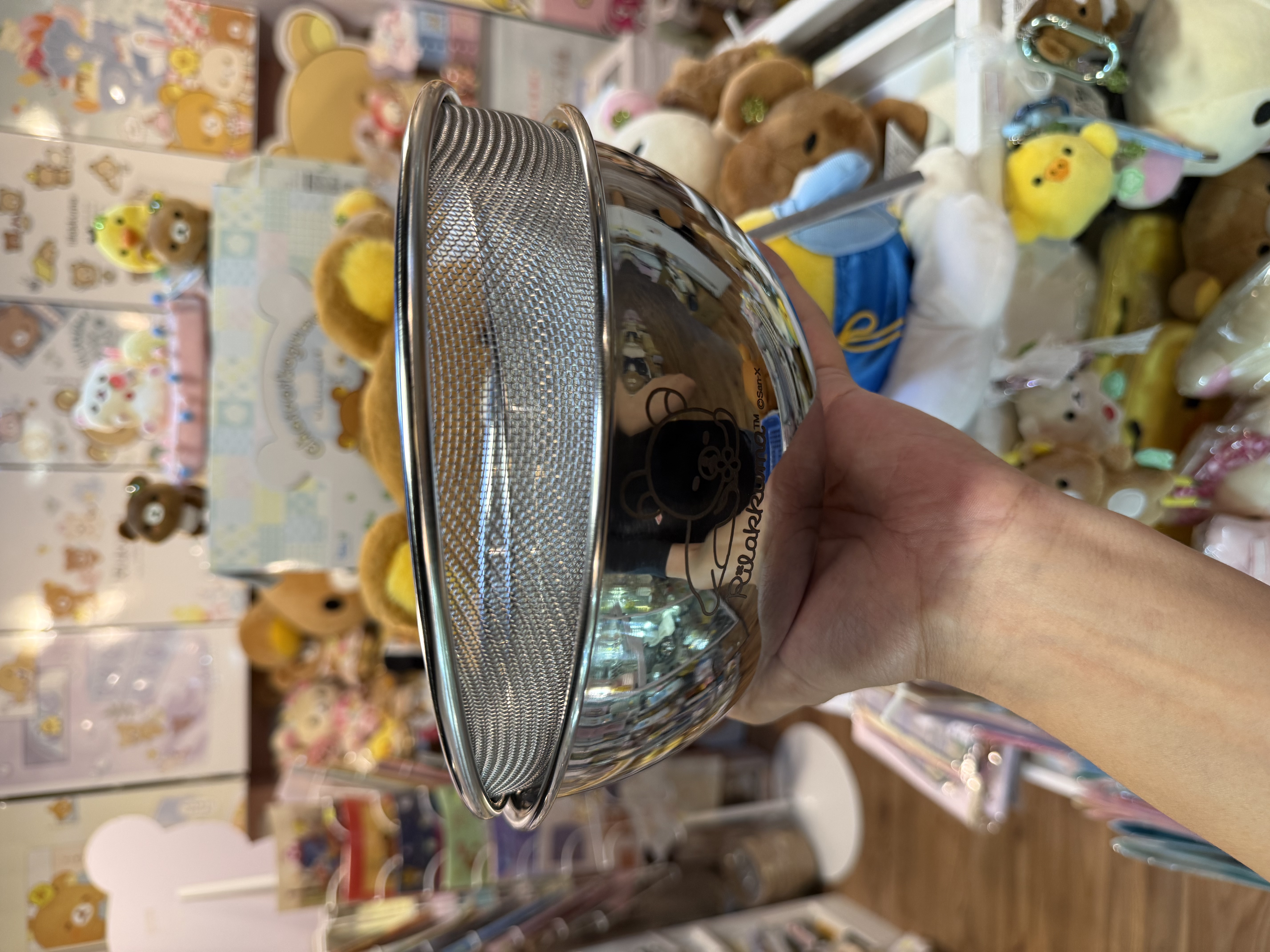 《現貨》全新日本專店限定Rilakkuma 日本製不鏽濾網及碗套裝