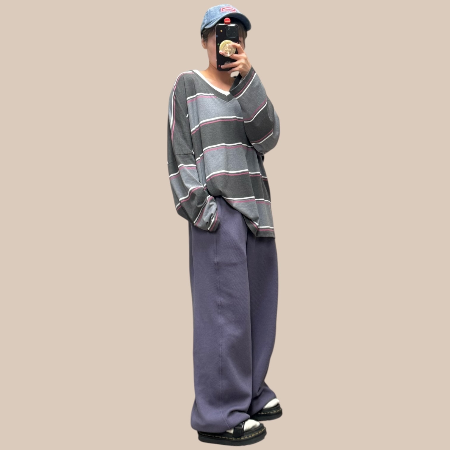 221019 V領洗水橫間Tee